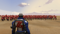 mincylantern:  flappystag:  heir-conditioning:  nutty45:  Soldier 76 vs 76 soldiers  unstoppable force vs immovable object  Wait a second…  every fucking time, every time i see this stupid fucking spy with his stupid fucking mask, i laugh so hard 
