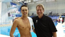 “Ashton Baumann, son of Olympics Champion Alex Baumann qualifies for Rio Summer Olympics 2016.” - Scott RussellSource: Twitter.com/CBCScottRussell