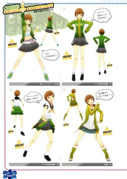 Chie’s Costume &amp; Coordinate from Persona 4: Dancing All NightYosuke’s Costume &amp; CoordinateYu’s Costume &amp; Coordinate