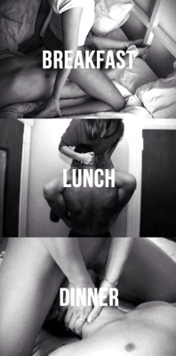 femdomfervor:  3 meals a day is important for any growing boy. 