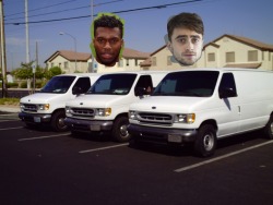 Daniel(s) and their white vans
