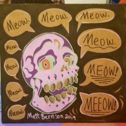 Meow Skull at Zone 3.    #skull #meow  (at Zone 3) https://www.instagram.com/p/Bw8HzkKFf_M/?utm_source=ig_tumblr_share&amp;igshid=yoatsm5m0ucn