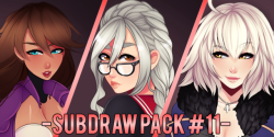 Hey guys! The subdraw pack #11 is up in Gumroad for direct purchase!This pack includes: -Subdraw #31 (OC Solitaria)-Subdraw #32 (OC Schoolgirl Kim)-Subdraw #33 (Jeanne Alter/Avenger)❤  Support me on Patreon if you like my work ! ❤❤ Also you can