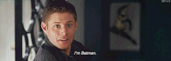 demondetoxmanual:  cassammydean:  demondetoxmanual:  lyriumglow: Welcome to Crime Alley Dean Winchester.  too fucking soon!  it’s been nearly a decade  1 decade = 10 years = TOO SOON! Eternity isn’t enough time to get over any of this.  