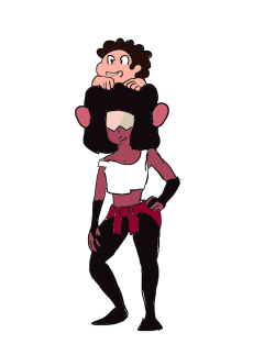outerspace-innerspace:  jen-iii, thanks for the drawing advice! Please, have this Garnet and Steven as a thank-you. I’m still a little clumsy with this tablet, but I’m sure I’ll get better eventually.
