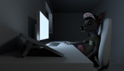 scruffy-deer:  Here are some test renders for my upcoming short film, A Deer in the Life ! It features a deer named Cornica Sonoma going through their average day at home, which puts a lens on all the silly little things we do on our own time. It should