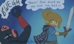 sonocomics:  When all your work goes to waste ;v;IMPORTANT!!!! So I know that I’m making comics about Breath of  the Wild, but the truth is I actually still don’t know very much about  the game, so as strange as this may sound please don’t talk