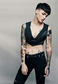 tattooedmafia:  Ruby Rose