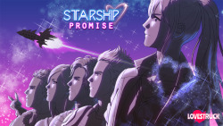 lovestruckvoltage:    Starship Promise: New Pilot Series Out Now!When your home colony falls to enemy forces, you’re forced to seek help from an unlikely crew of…space outlaws?! There’s no shortage of danger as you fight with them through the universe