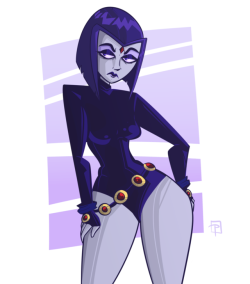 gobligal: its been a while since ive drawn my girl raven