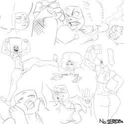 More Garnet.  Plus a color edit by our beloved Coloranon, done at the request of another anon.  Find his request archive here: http://imgur.com/a/BdVjvhttps://imgur.com/0yu0t2B
