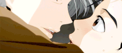 chiarashipseveryone:Victor + kissing Yuri