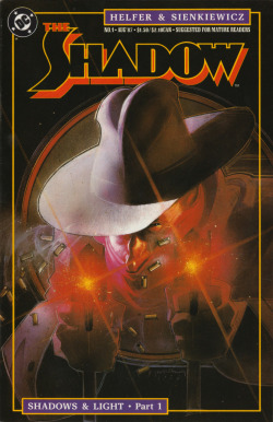 The Shadow, No. 1 (DC, 1987). Cover art by Bill Sienkiewicz.From Anarchy Records in Nottingham.