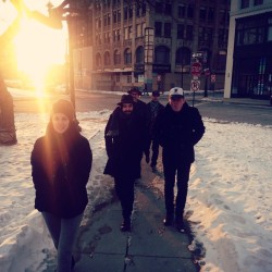 leightonmmeesterdaily: Detroit w/ Leighton Meester and band. [x]