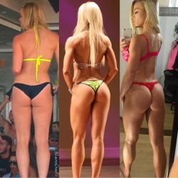 Ladies! Booties can be built! My own personal transformation. Eat and train to grow muscles! 💪🏽 Taking on more clients interested in growing some glutes! See link in bio for custom training programs &amp; my progressive booty building &amp; sculpting