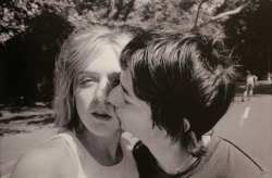 237yrs:  Chloe Sevigny and Harmony Korine, in Central Park, NYC by Mary Frey, 1997.