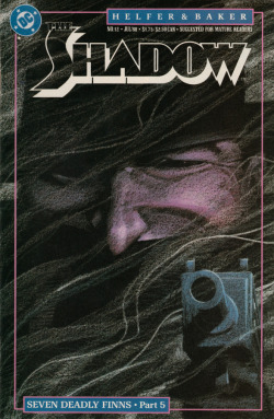 The Shadow, No. 12 (DC Comics, 1988). Cover art by Kyle Baker.From Anarchy Records in Nottingham.