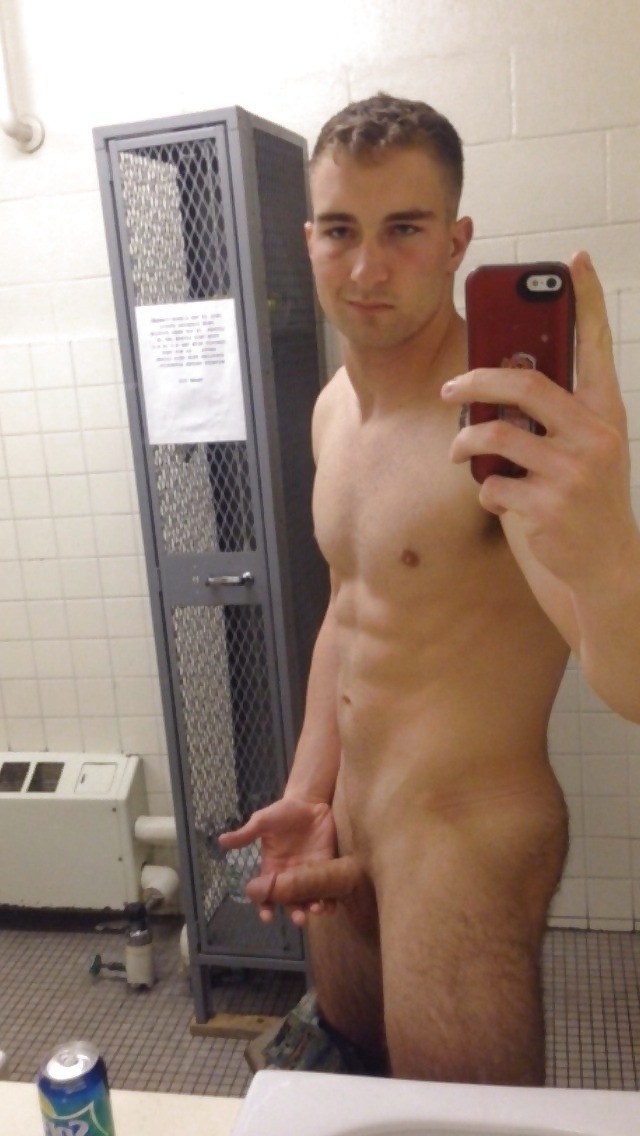 Naked girls locker room selfies