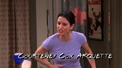 lostinneverwonderland:jefferson-starkid:whatdidyoubeyonce:remember that one time Courtney Cox got married to David Arquette and to make her name change during the credits less weird they just changed everyone’s name and  it was actually because she