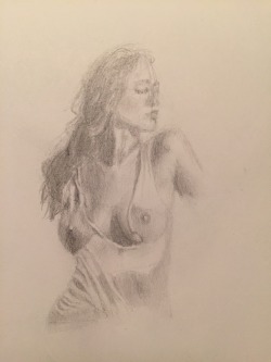 Another one of my nude drawings. Message me if you want your own.
