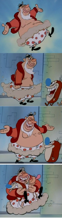 Dusty Claus from Ren and Stimpy. Season 5  Episode 4: City Hicks #ren and stimpy