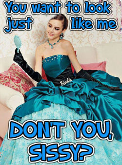 jenni-sissy: Captions for sissies and their admirers   http://jenni-sissy.tumblr.com/ 