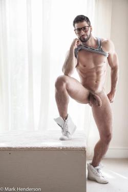 deepbetweenthemcheeks:  Gay porn star Ray Han (aka Yasser Aranda | aka Rayhan Aranda | aka Rayhan Garcia) - by Mark Henderson        