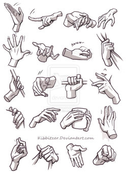 kibbi:  Hands/Feet References by *Kibbitzer I hope this will help you! (more stuff here) 