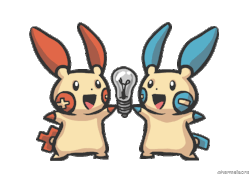 charmeleons:  [x] Plusle and Minun by request 