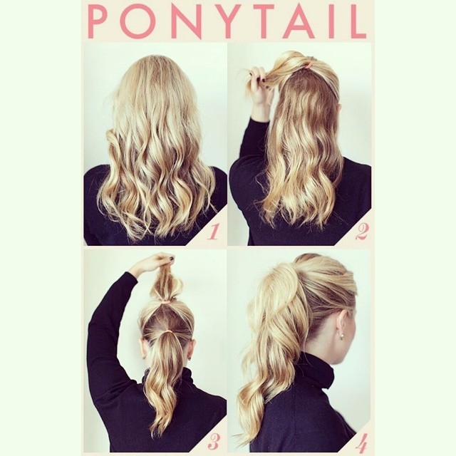 Long ponytail hairstyles black women