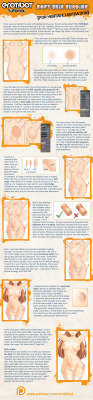rozencruzart:erotibot-art:Here’s a simple tutorial to get that soft shading look you often see in hentai illustrations.Full size image: http://a.pomf.se/xzvzis.jpgGif process: http://a.pomf.se/esaivs.gifhttps://www.patreon.com/erotibot Awesome tutorial