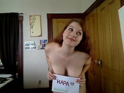 kayleepond:  kpshapa:  YAY! Tomorrow is kayleepond‘s 3rd Cammiversary on MFC! In celebration I was looking back at some of my “Fansigns”, and posting as something I like to call the “Evolution of the Fansign”   Thank you so much, Hap! I’m