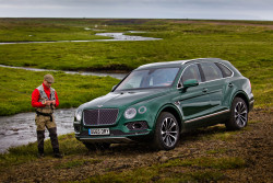 carsthatnevermadeitetc:  Bentley Bentayga Fly Fishing, 2016, by Mulliner. Bentley has created the “ultimate” angling accessory; the new Bentayga Fly Fishing by Mulliner. Four rods are stored in special tubes located on the underside of the parcel