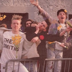 smilerwithknife1959:  smiths/morrissey fans queing for morrissey’s first solo gig at Wolverhampton Civic Hall, 22/12/1988. 