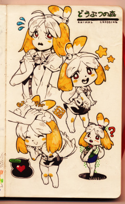 poch4n:  Everyone’s a furry for Isabelle just as much as everyone’s gay for Bridget 