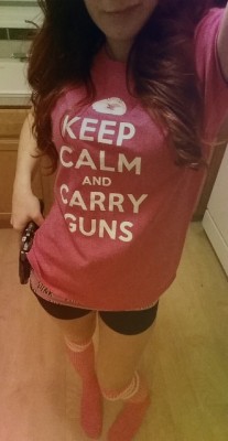 mccprincess:  Nothing is sexier to this princess than gun safety, trigger discipline and tall socks hehe xox ❤👑🎀