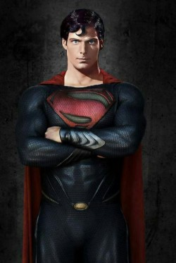 legacyofkrypton:  Christopher Reeve As The Man Of Steel   The ONLY superman!!!!!! He was the best