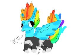 naw, i totally see the resemblance(g-a-y-g-o-y-l-e)rainbow dash syndrome is my favorite misunderstanding in the universe 