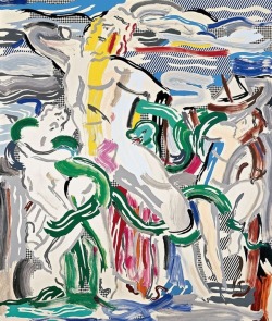 immafuster:Roy Lichtenstein - Laocoon, 1988, oil and magna on canvas, 304 x 259 cm