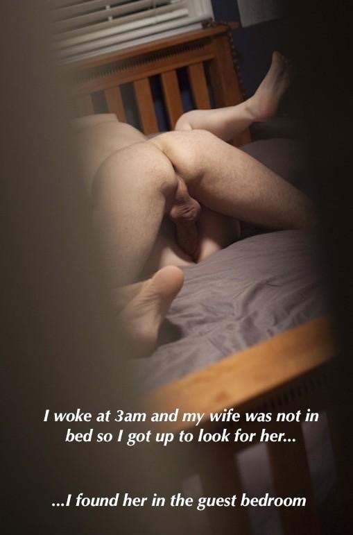 Fucking his sleeping wife