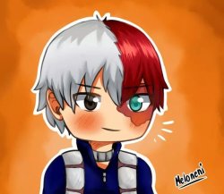 meloneni: Sorry for the delay! As I promised, I drew this character. = D Maybe next character is Katsuki Bakugou. I hope you enjoy. (&gt; ////