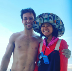 theclassymike:Leo Howard enjoying some vacation time.