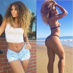 sexiestcreations:  The lovely @jenafrumes 😍😍 #FitThick #PerfectLegs #TooSexy #JenaFrumes