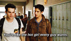 royrogersmcfreeely:  Teen Wolf   TV Tropes Chick Magnet: A chick magnet is a guy who draws girls to him like bears to honey.  