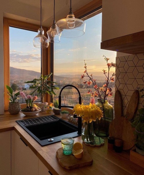 Kitchen view.