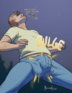 kweensam:  what is this?   It’s cut from a webcomic by an artist called Meesh about a guy becoming a werehorse, the full comic is here