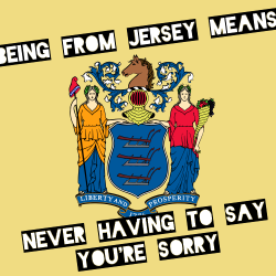 prtypsn-blog:   BEING FROM JERSEY MEANS NEVER HAVING TO SAY YOU’RE SORRY: aka all the best music comes from new jersey nice guys finish last cobra starship / become what you hate midtown / the beers the front bottoms / thank you for the venom (live