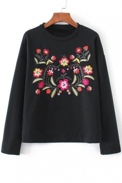 casualfacefun: Tumblr  Embroidery  Collection Sweatshirts: Rose Embroidered  ||  Floral Sequined  ||  Flower Sakura Tees:  BFGothic Letter ||  Women’s Flower  ||   Floral Shoulder Dress: Floral Print  ||  White Floral  ||    Vintage Floral