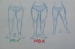 ashtrolls:  Hey Tumblr, let’s talk Thunder Thighs. I’ve noticed an increasing trend here lately of drawings of girlies with big ol hips and thighs with these huge thigh gaps. And I’ve brought it up with artists… on a few different occasions. They