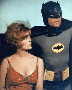 fuckyeahjillstjohn:  Jill St.John with Adam West - Batman, 1966 
